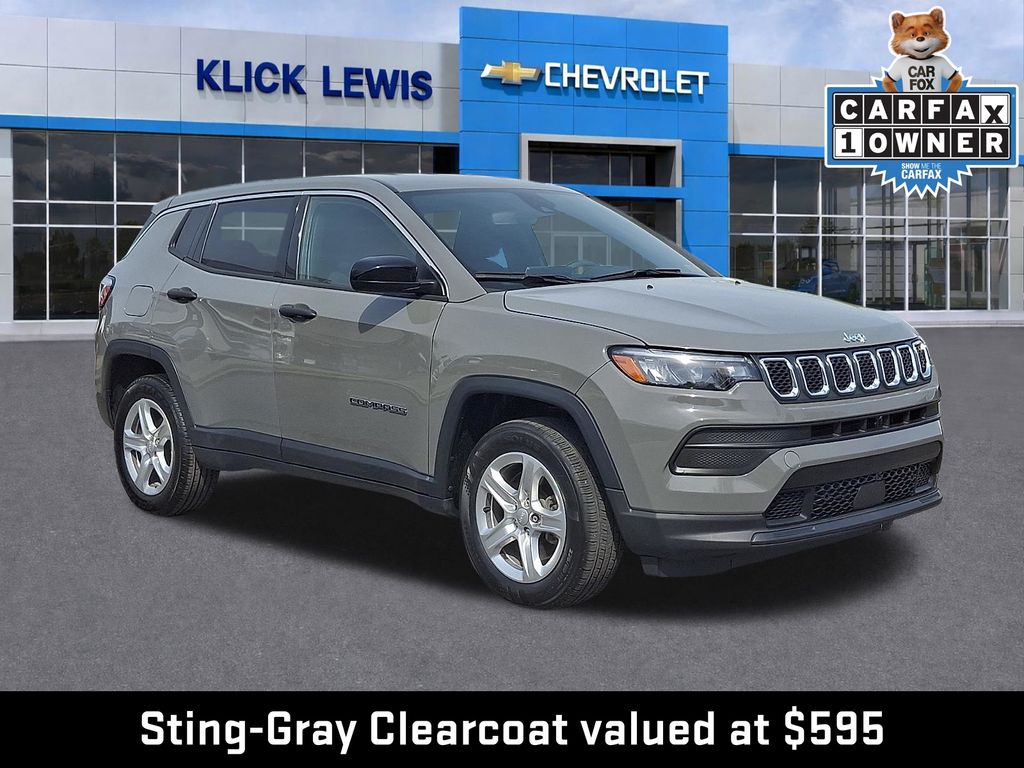 2023 Jeep Compass Sport Gray at Bob Ruth Ford