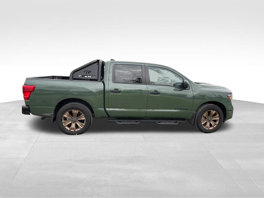 2024 Tactical Green Metallic Nissan Titan SV RWD Truck