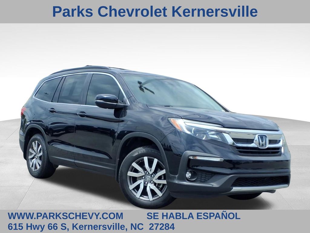Red (Deep Scarlet Pearl) 2020 Honda Pilot EX-L FWD SUV / Crossover Front-Wheel Drive 6-Speed Automatic