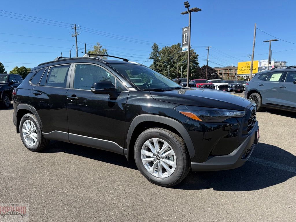 Jet Black 2026 Toyota Corolla Cross SUV / Crossover All-Wheel Drive Continuously Variable Transmission