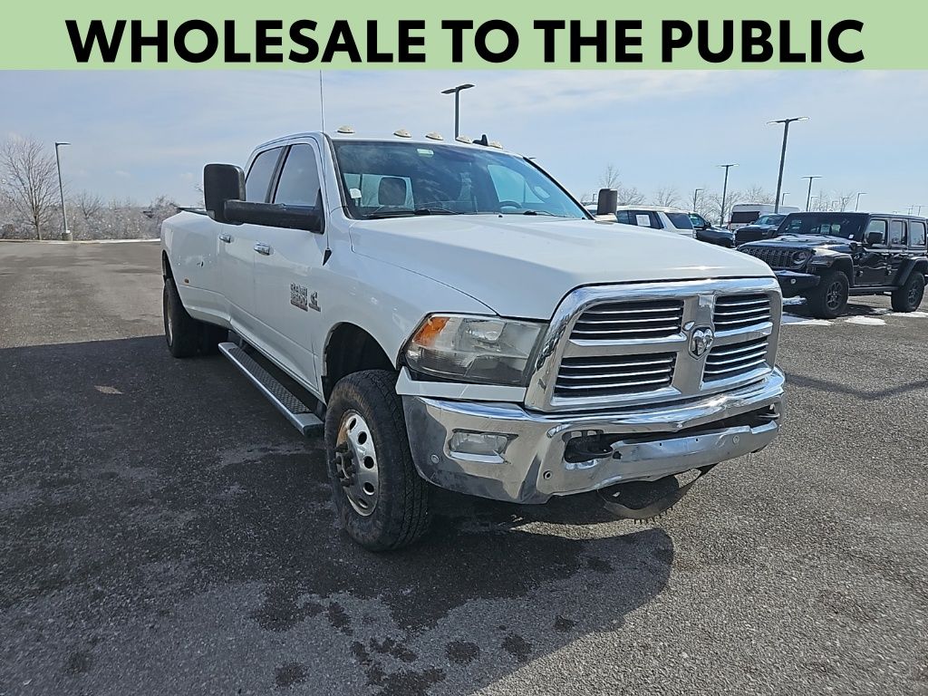 2016 RAM 3500 Big Horn Crew Cab LB DRW 4WD