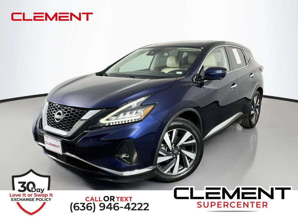 Deep Ocean Blue Pearl 2023 Nissan Murano SUV / Crossover Front-Wheel Drive Continuously Variable Transmission