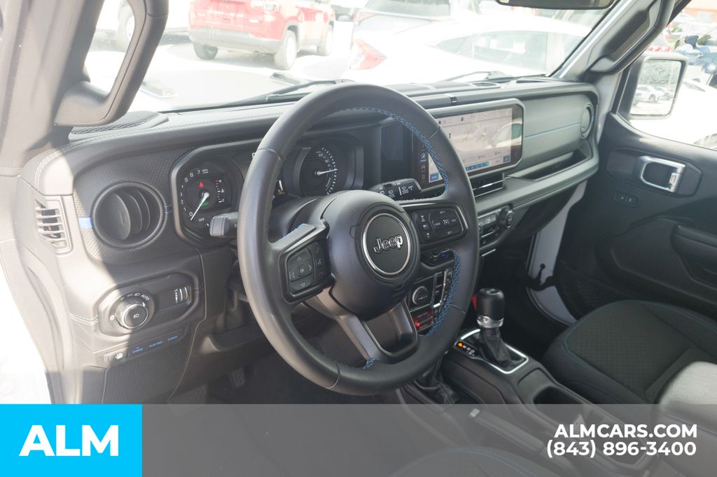 Used 2024 White Jeep Rubicon 4xe image 5
