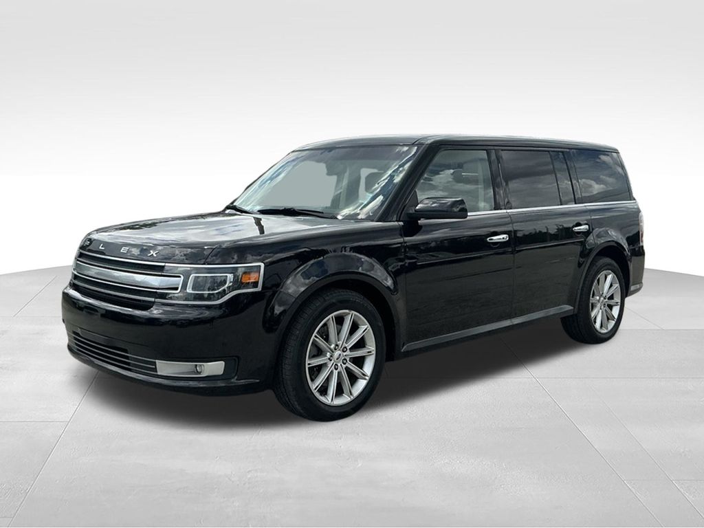 Black 2019 Ford Flex SUV / Crossover All-Wheel Drive 6-Speed Automatic