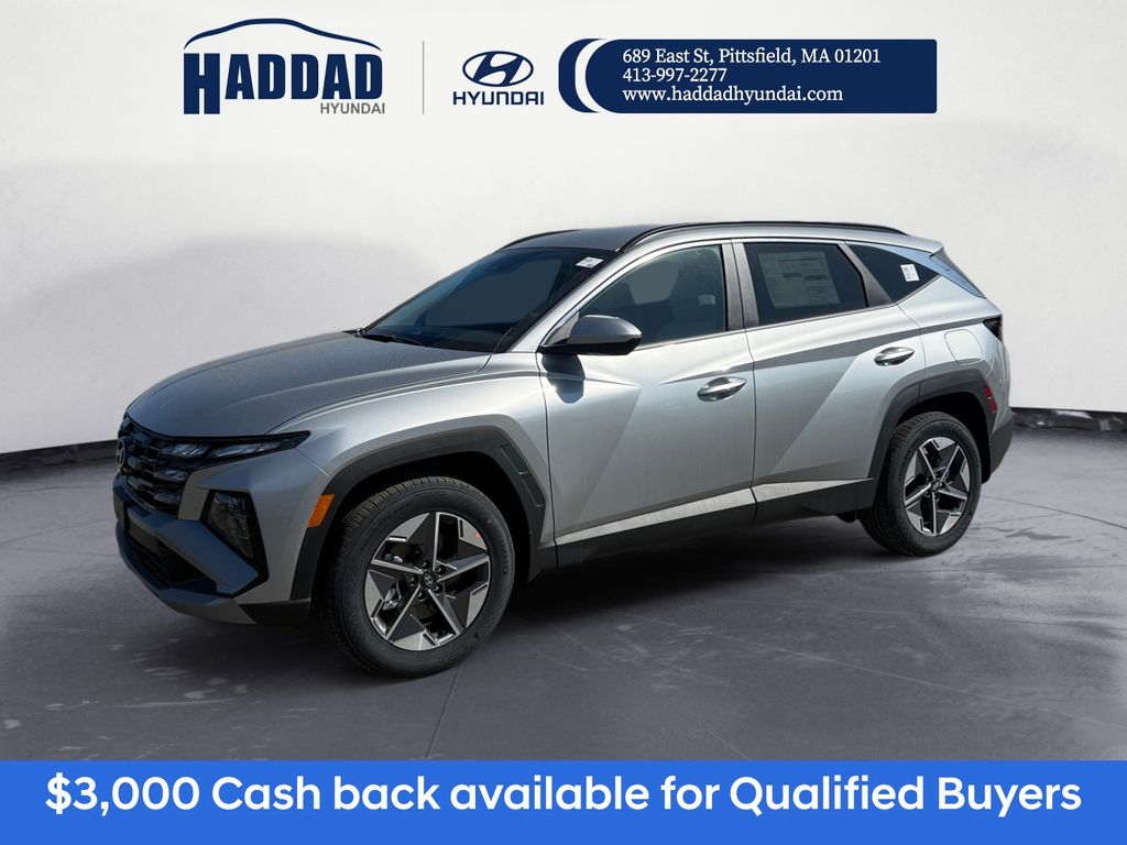 Shimmering Silver 2026 Hyundai Tucson SEL AWD SUV / Crossover All-Wheel Drive 8-Speed Automatic