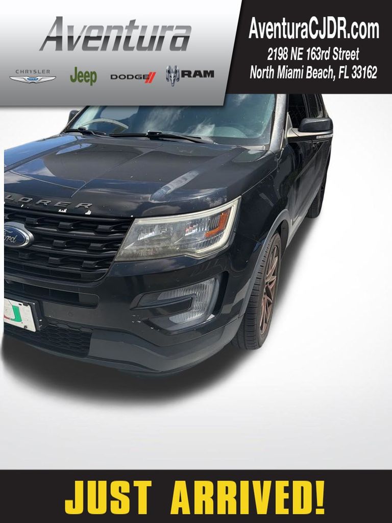 Shadow Black 2017 Ford Explorer Sport AWD SUV / Crossover All-Wheel Drive 6-Speed Automatic