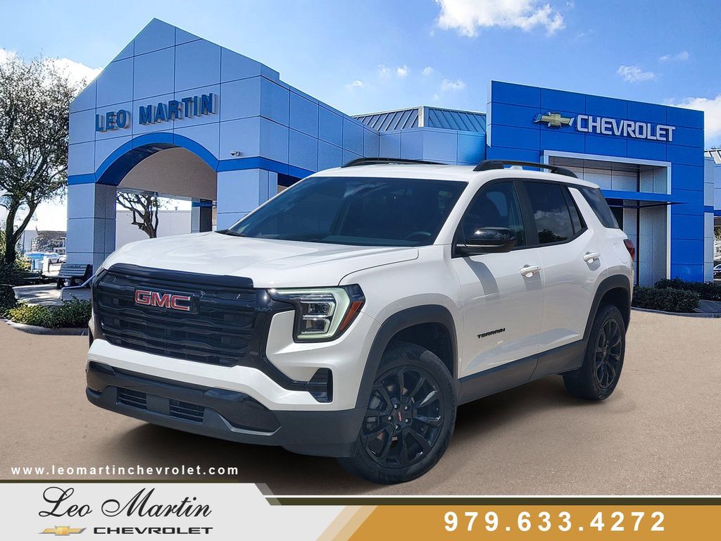 Summit White 2026 GMC Terrain Elevation FWD SUV / Crossover Front-Wheel Drive Continuously Variable Transmission
