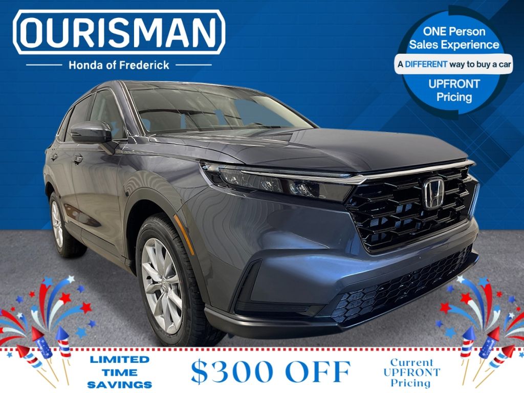 Meteorite Gray Metallic 2026 Honda CR-V SUV / Crossover All-Wheel Drive Continuously Variable Transmission
