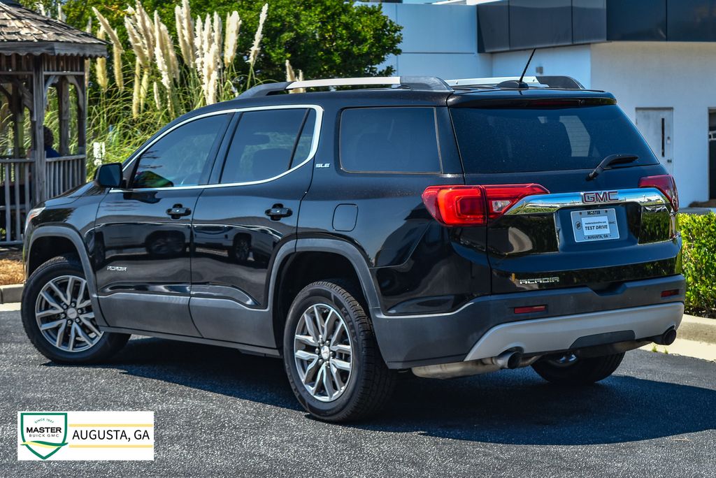 Used 2018 GMC Acadia SLE-2 with VIN 1GKKNLLS6JZ221550 for sale in Augusta, GA