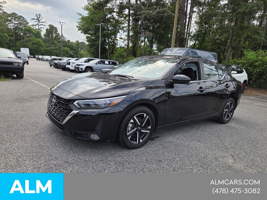 Used 2024 Black Nissan SV image 4