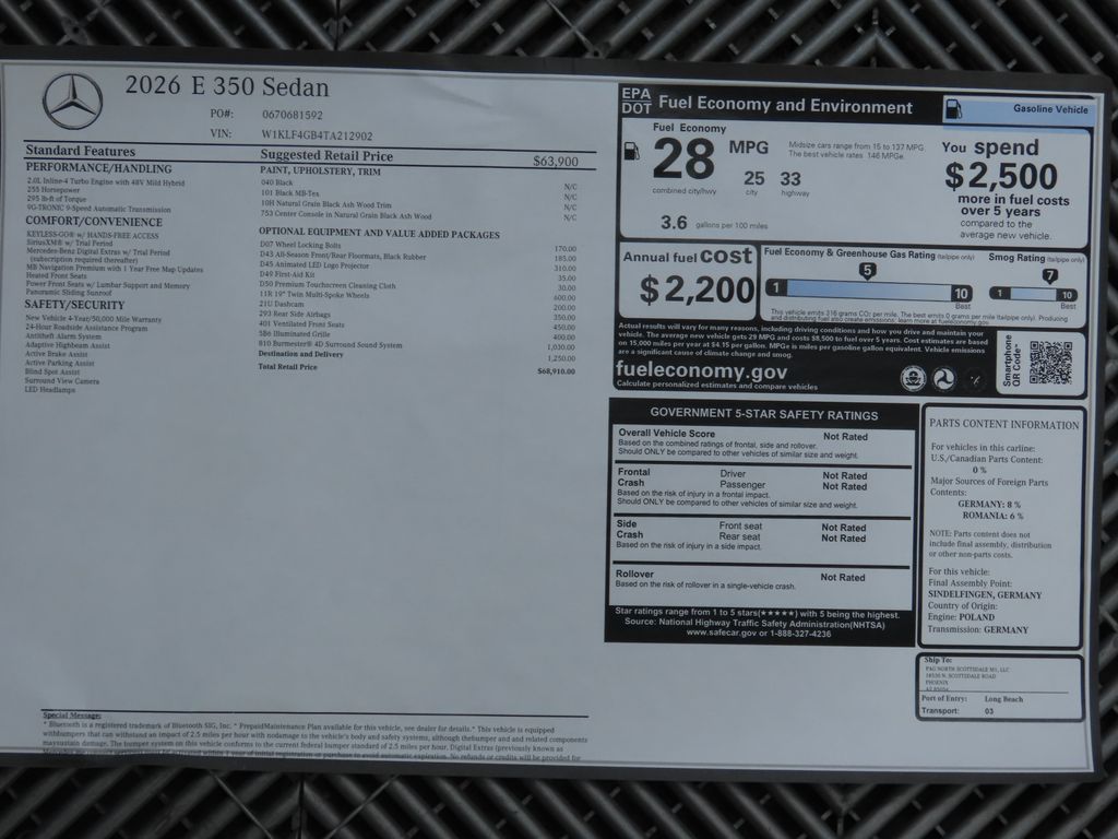 Thumbnail: 2026 Mercedes-Benz E-Class - 9