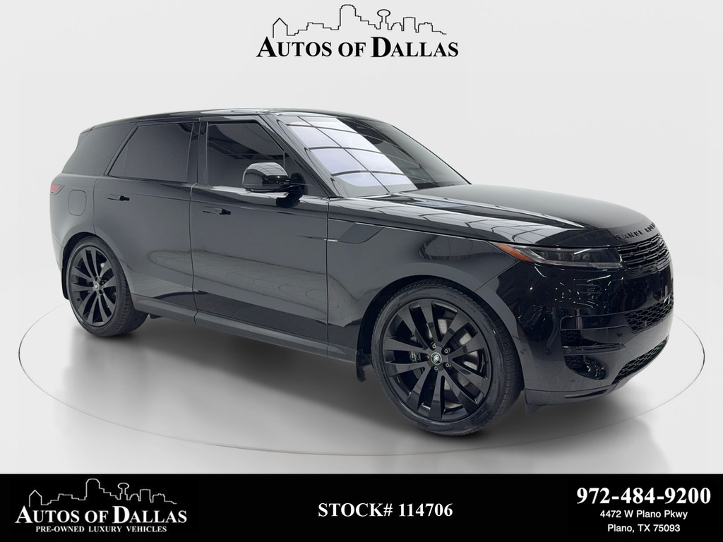 Black 2023 Land Rover Range Rover Sport SUV / Crossover All-Wheel Drive 8-Speed Automatic