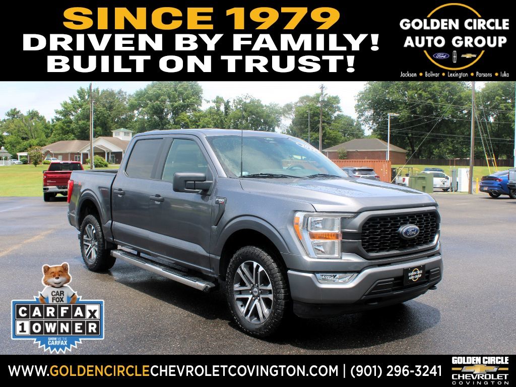 Carbonized Gray Metallic 2022 Ford F-150 XL SuperCrew 4WD Pickup Truck Four-Wheel Drive Automatic