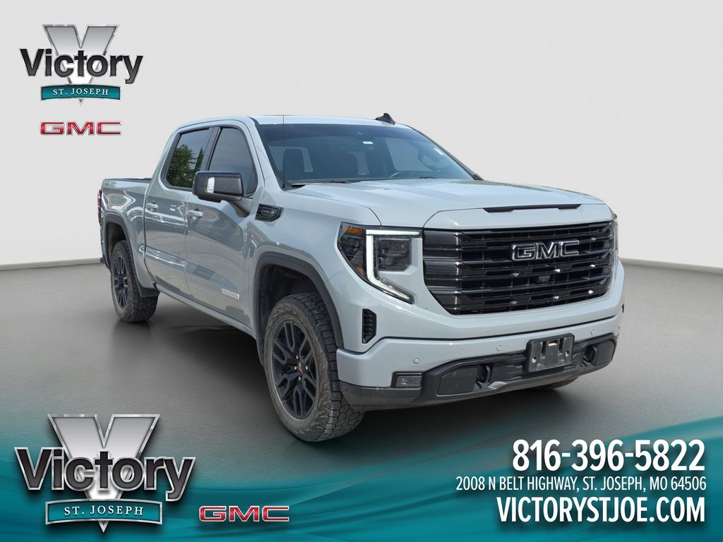 Thunderstorm Gray 2024 GMC Sierra 1500 Pickup Truck Four-Wheel Drive Automatic