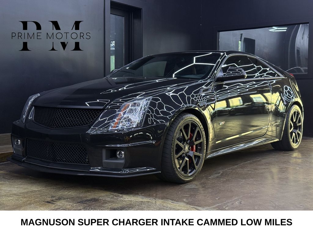 Black 2014 Cadillac CTS-V Coupe Coupe Rear-Wheel Drive 6-Speed Automatic