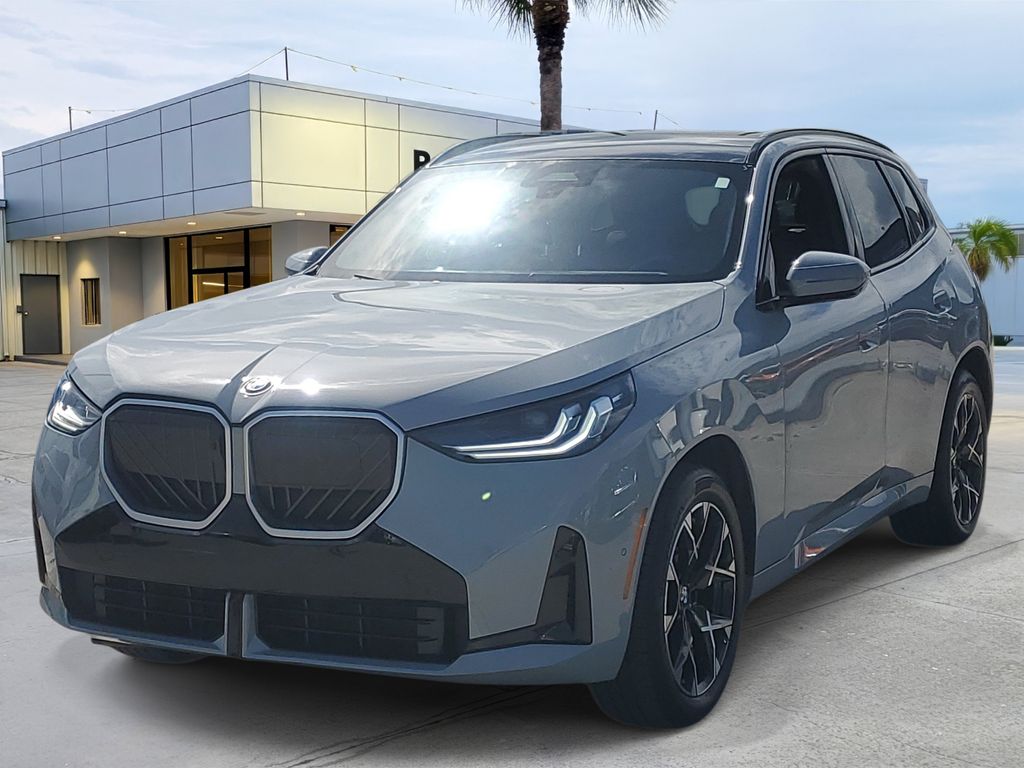 Gray (Brooklyn Grey Metallic) 2025 BMW X3 SUV / Crossover All-Wheel Drive 8-Speed Automatic