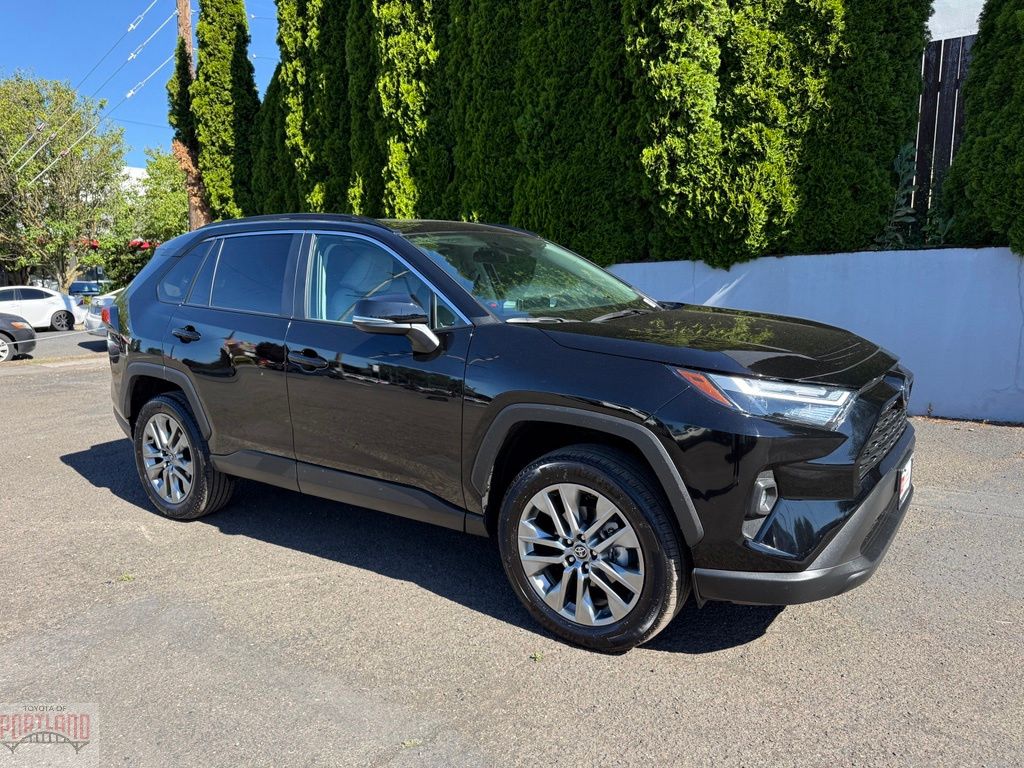 Midnight Black 2025 Toyota RAV4 XLE Premium AWD SUV / Crossover All-Wheel Drive 8-Speed Automatic
