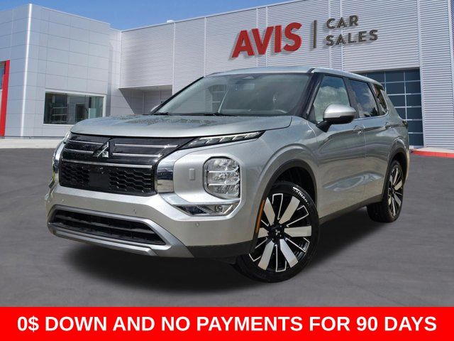 Silver 2025 Mitsubishi Outlander SE FWD SUV / Crossover Front-Wheel Drive Continuously Variable Transmission