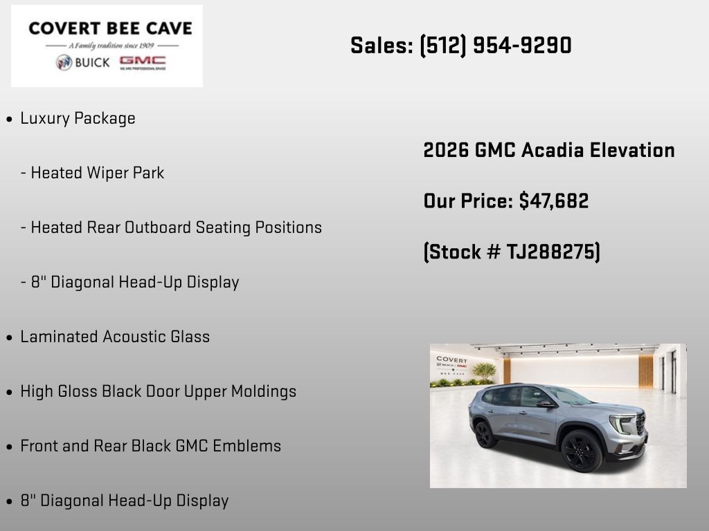 New 2026 Silver GMC Elevation image 13