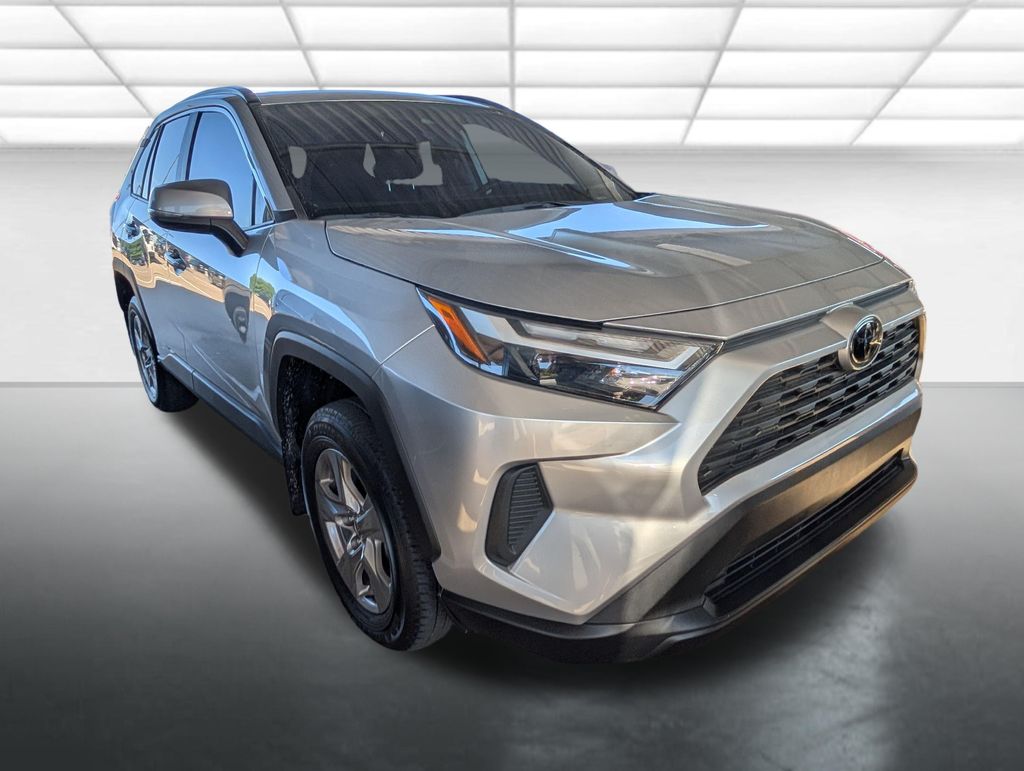 Silver Sky Metallic 2024 Toyota RAV4 SUV / Crossover Front-Wheel Drive 8-Speed Automatic