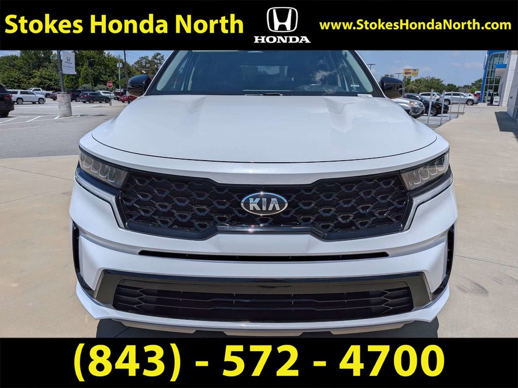 2021 Kia Sorento S White at Stokes Mazda
