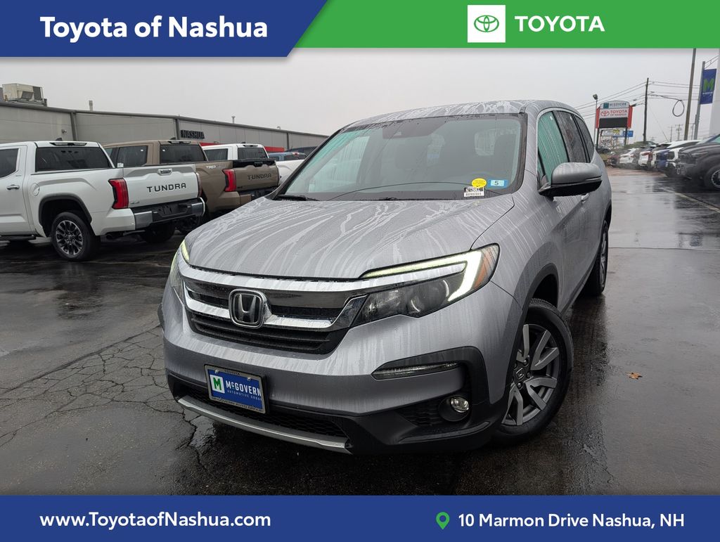 Lunar Silver Metallic 2020 Honda Pilot EX AWD SUV / Crossover All-Wheel Drive 6-Speed Automatic