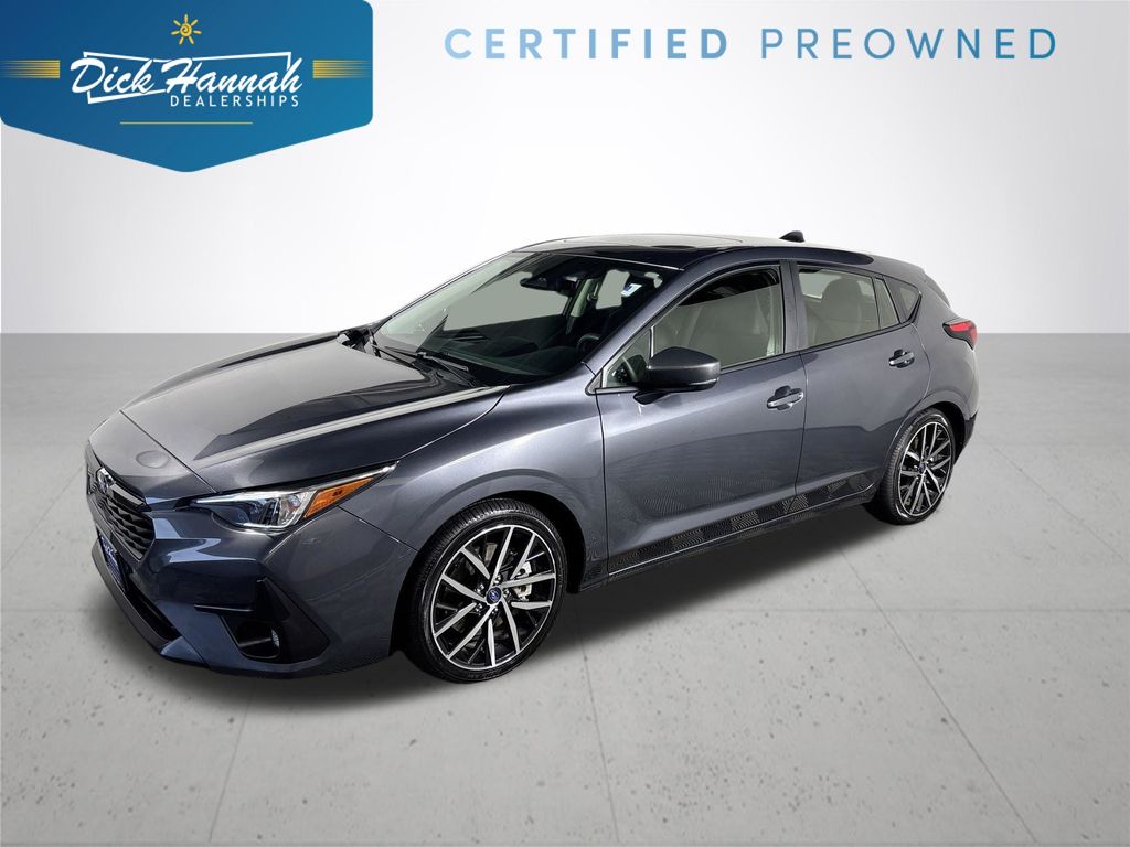 Magnetite Gray Metallic 2024 Subaru Impreza Wagon All-Wheel Drive Continuously Variable Transmission