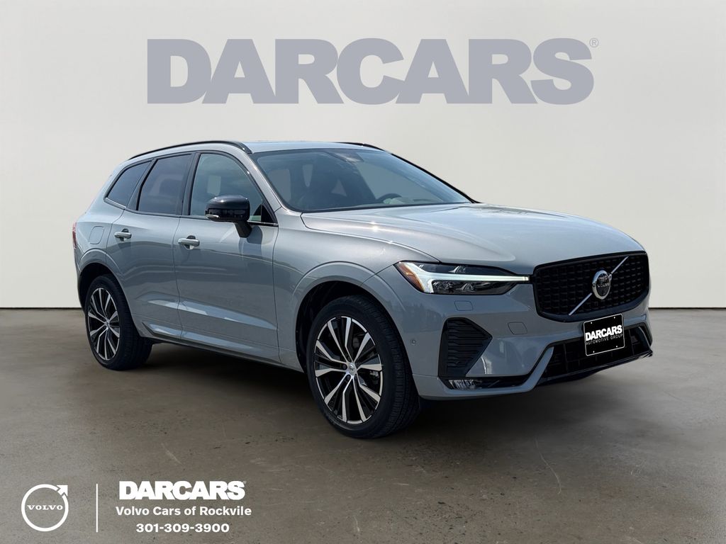 Gray Metallic 2024 Volvo XC60 B5 Plus Dark Theme AWD SUV / Crossover All-Wheel Drive Automatic