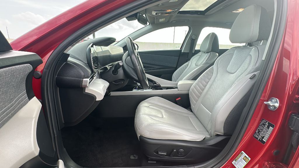 2025 Hyundai Elantra Limited Red at Emmons Autoplex
