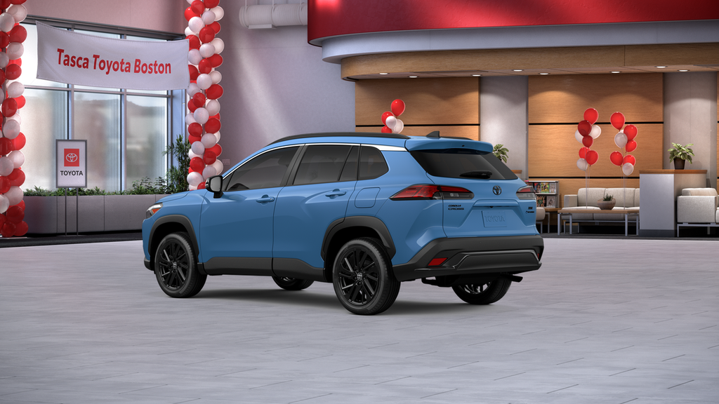 New 2026 Blue Toyota Hybrid XSE image 6