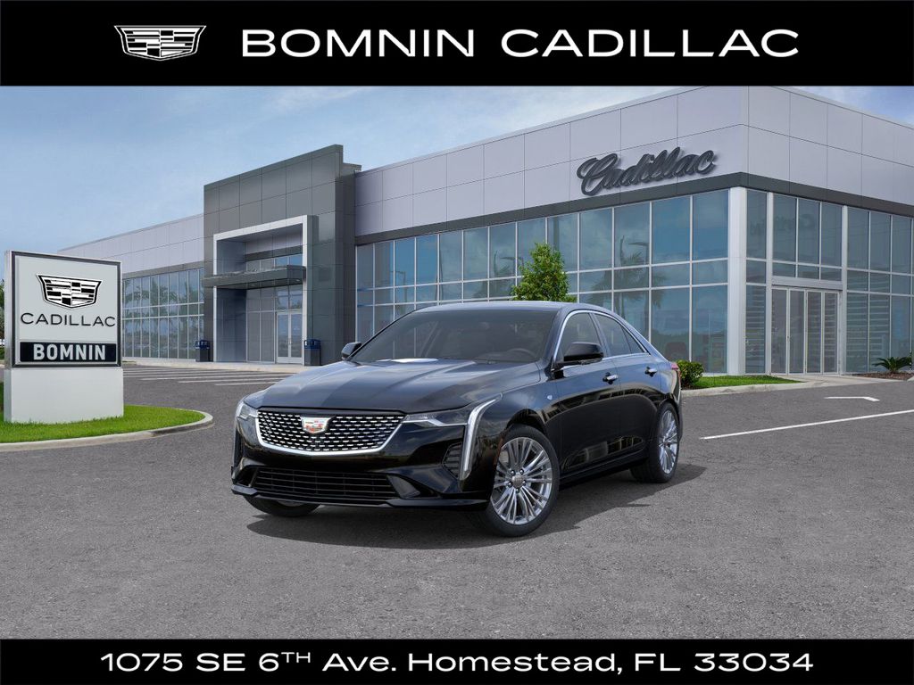 Black Raven 2025 Cadillac CT4 Sedan Rear-Wheel Drive 8-Speed Automatic