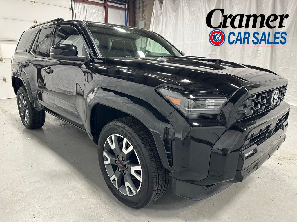 Black 2025 Toyota 4Runner TRD Sport 4WD SUV / Crossover Four-Wheel Drive 8-Speed Automatic