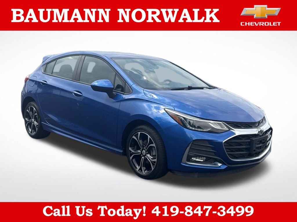 Kinetic Blue Metallic 2019 Chevrolet Cruze Hatchback Front-Wheel Drive 6-Speed Automatic