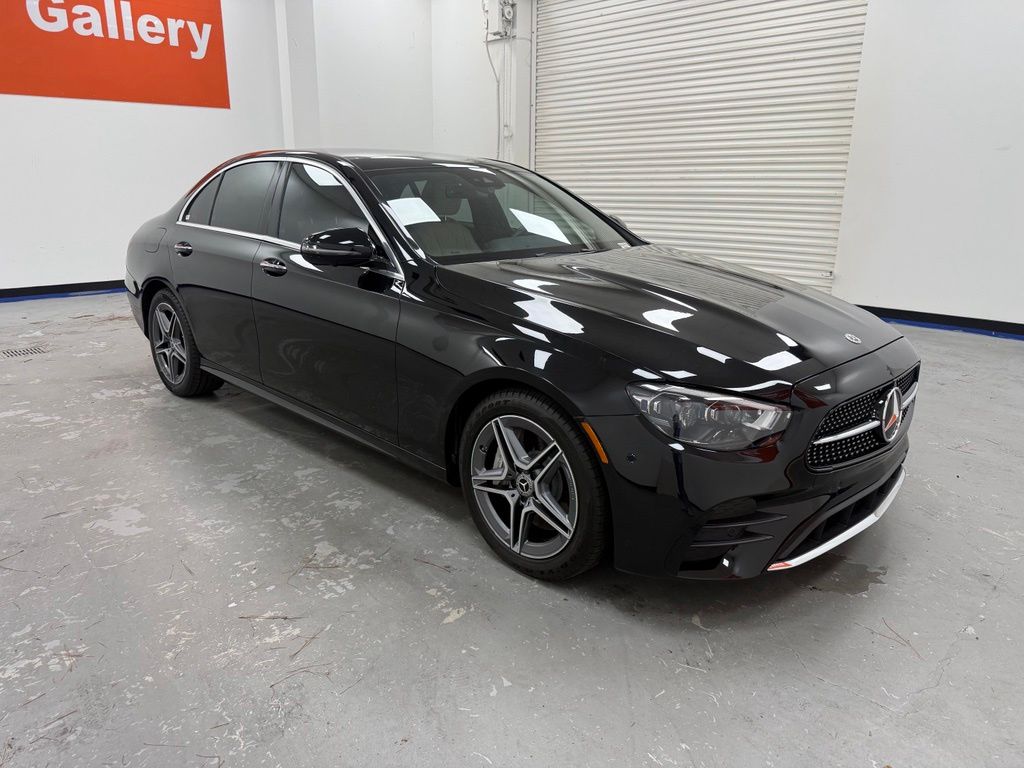 Black 2023 Mercedes-Benz E-Class Sedan All-Wheel Drive 9-Speed Automatic