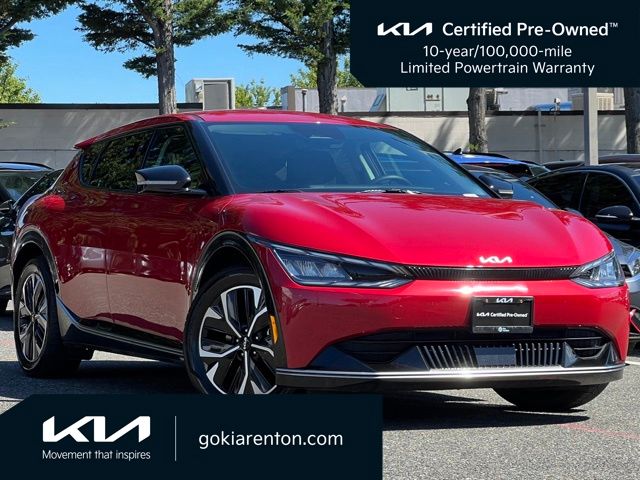 Runway Red 2024 Kia EV6 SUV / Crossover Rear-Wheel Drive 1-Speed Automatic