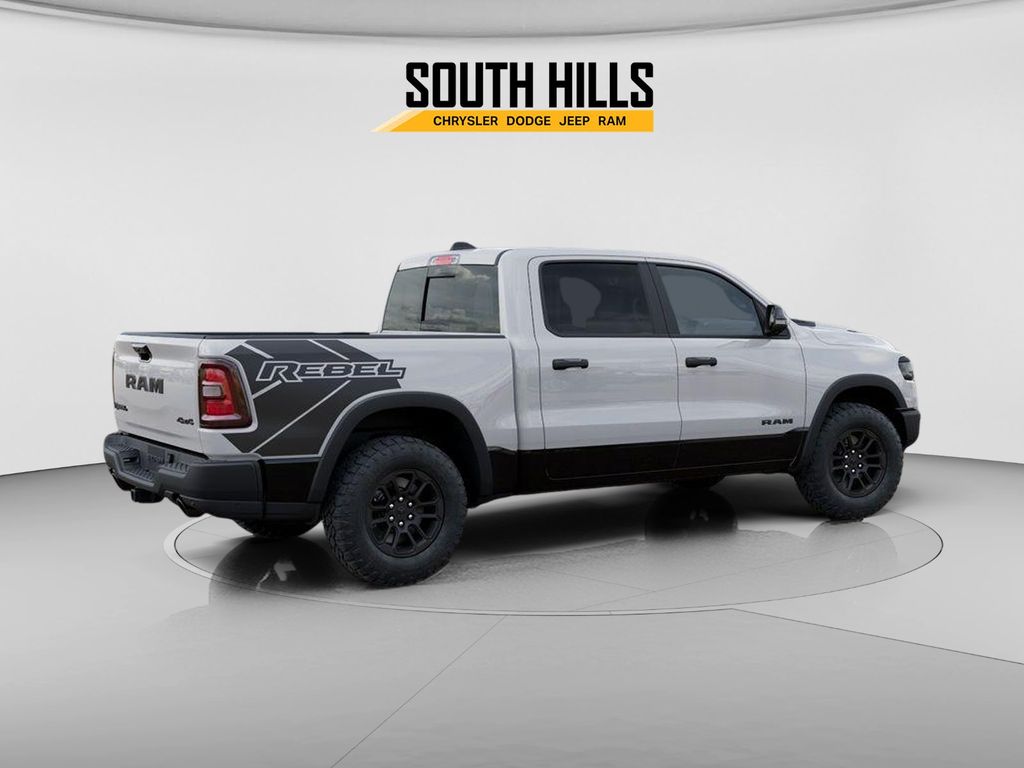 2026 Ram 1500 Rebel White at South Hills CDJR