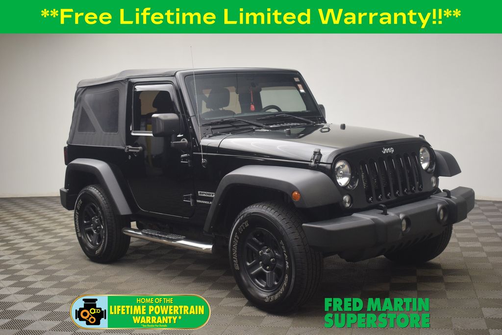 used 2018 Jeep Wrangler JK car, priced at $16,200