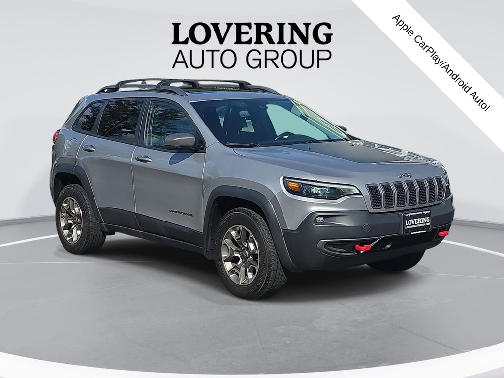 Billet Silver Metallic Clearcoat 2021 Jeep Cherokee SUV / Crossover Four-Wheel Drive 9-Speed Automatic