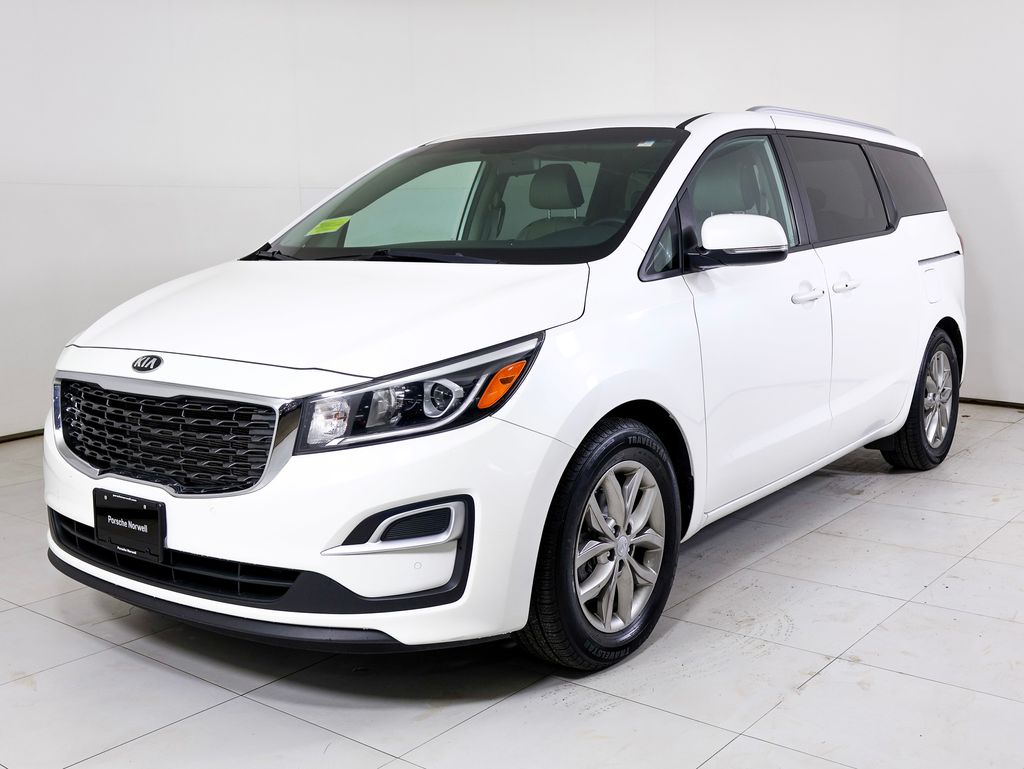 Snow White Pearl 2021 Kia Sedona EX FWD Minivan Front-Wheel Drive 8-Speed Automatic