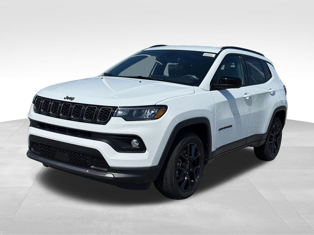 Bright White Clearcoat 2026 Jeep Compass SUV / Crossover Four-Wheel Drive 8-Speed Automatic
