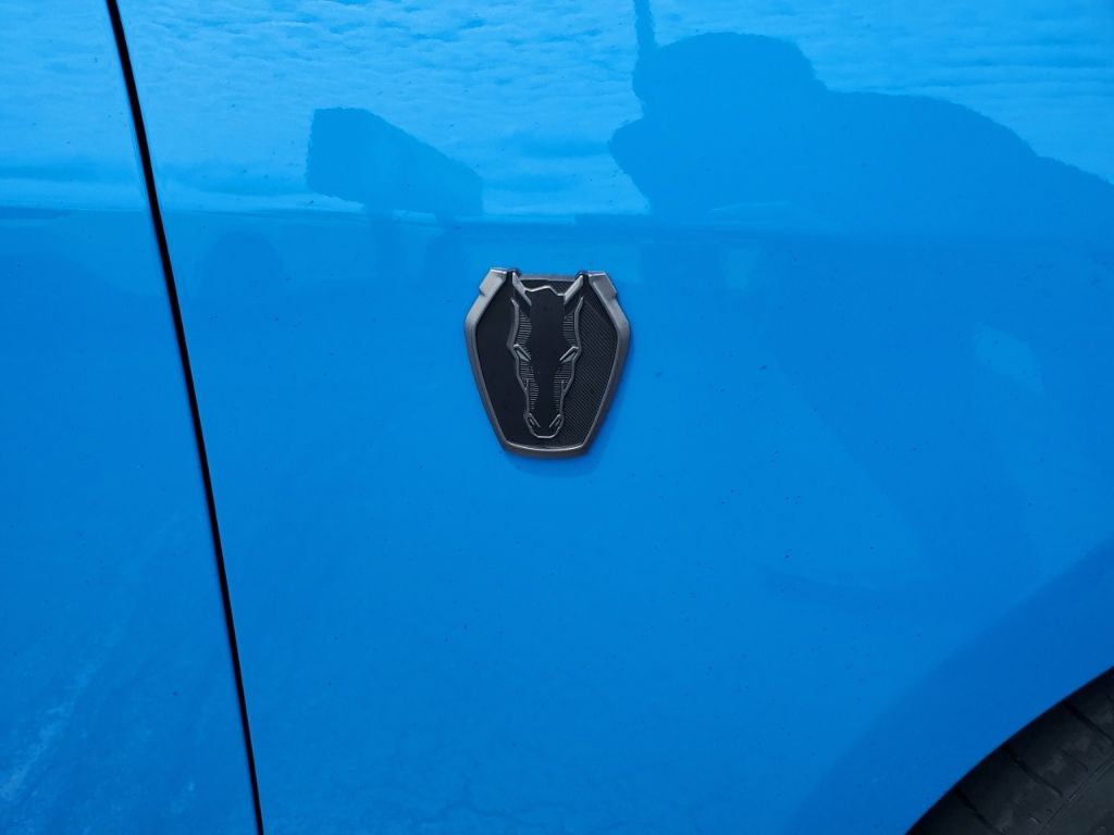 Used 2025 Grabber Blue Metallic Ford Dark Horse image 5