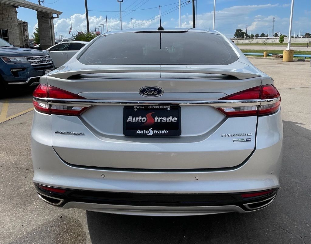 2018 Ford Fusion Titanium Silver at Emmons Autoplex