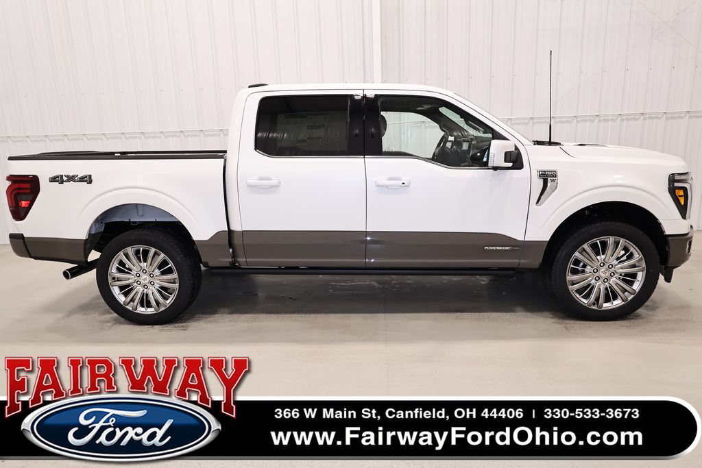 Star White Metallic Tri-Coat 2026 Ford F-150 King Ranch SuperCrew 4WD Pickup Truck Four-Wheel Drive Automatic