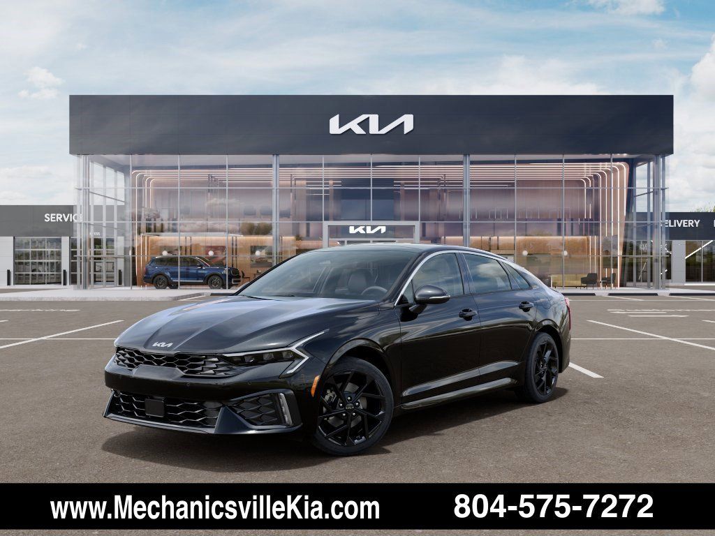 Black 2026 Kia K5 GT-Line FWD Sedan Front-Wheel Drive 8-Speed Automatic
