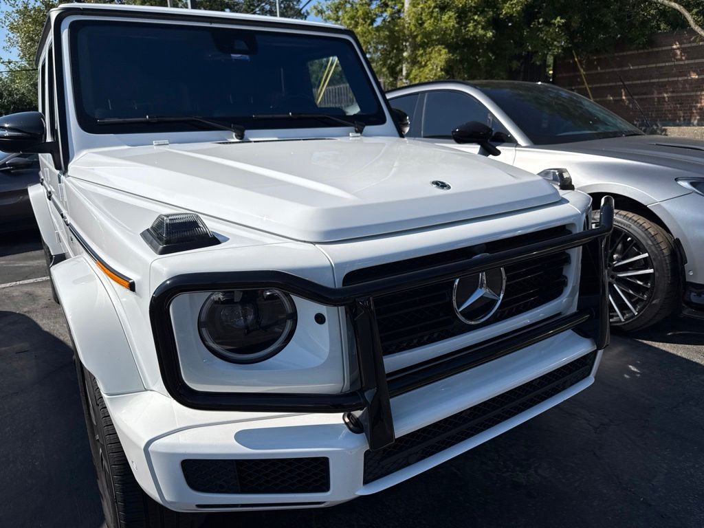 Polar White 2022 Mercedes-Benz G-Class SUV / Crossover All-Wheel Drive 9-Speed Automatic