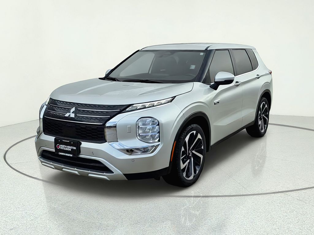 2024 Mitsubishi Outlander PHEV SE Silver at DeMontrond Gulf Freeway