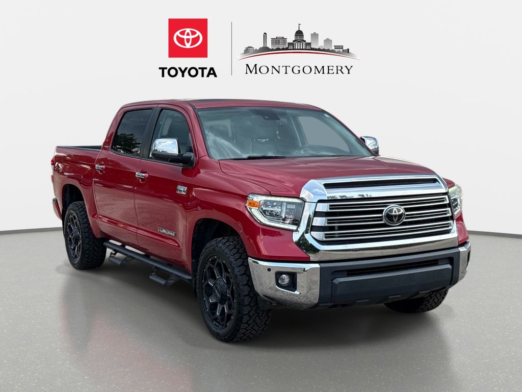 Barcelona Red Metallic 2020 Toyota Tundra Pickup Truck Four-Wheel Drive 6-Speed Automatic
