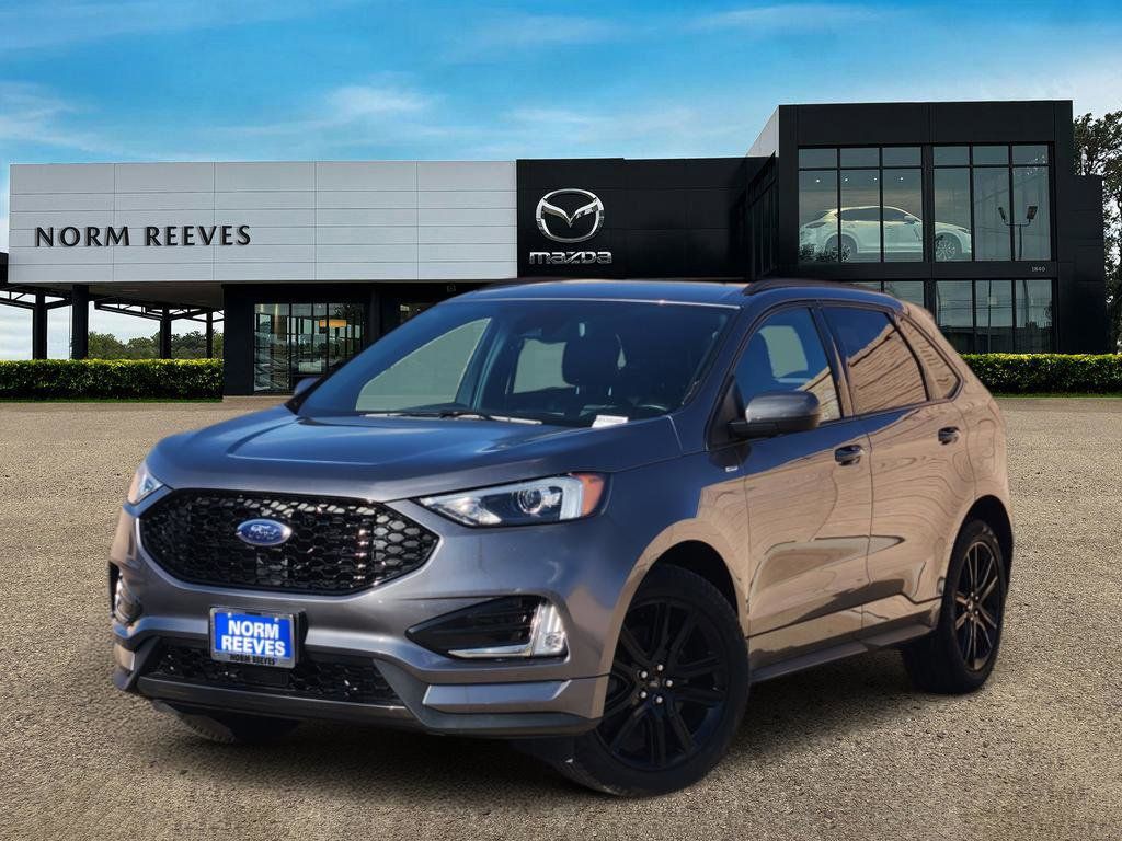 Gray Metallic 2024 Ford Edge SUV / Crossover All-Wheel Drive 8-Speed Automatic