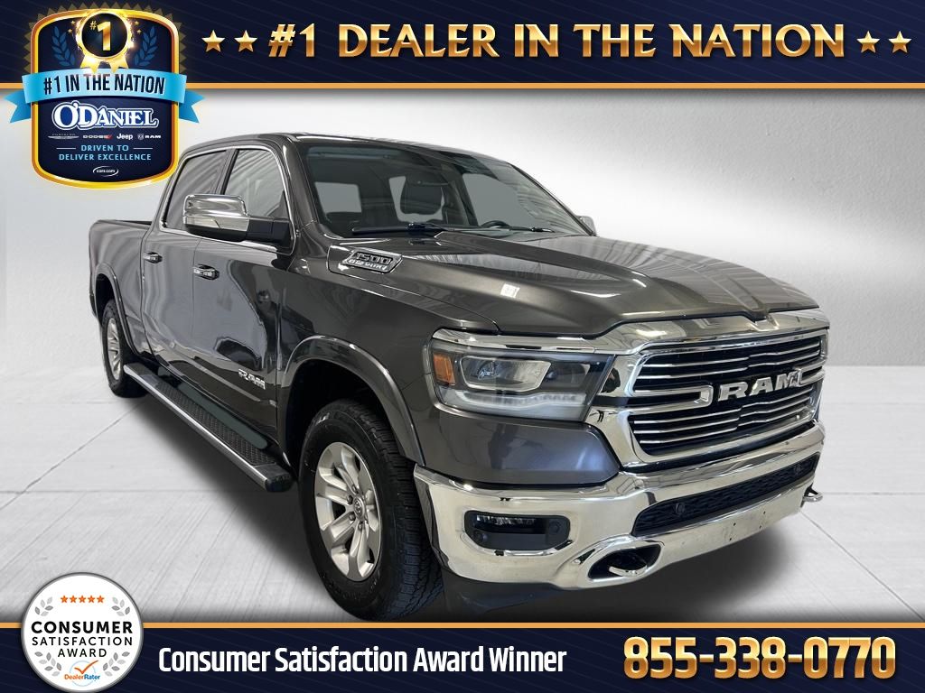 Gray (Granite Crystal Metallic Clearcoat) 2022 RAM 1500 Pickup Truck Four-Wheel Drive 8-Speed Automatic