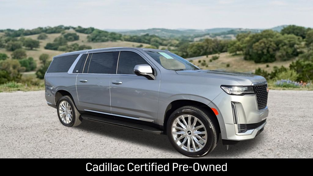 Silver Metallic 2024 Cadillac Escalade ESV Premium Luxury 4WD SUV / Crossover Four-Wheel Drive Automatic